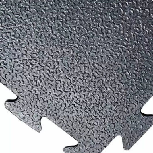 12mm Heavy-Duty Interlocking Rubber Gym Mat (6'x4') – Non-Slip & Shock-Absorbing