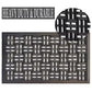 Large Rubber Door Mat Heavy Duty Entrance Non Slip Welcome Garden Indoor Outdoor